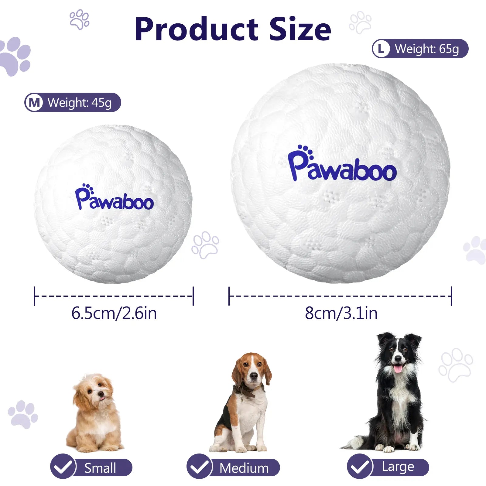 Durable Dog Balls for Aggressive Chewers - Indestructible Teething Tennis Balls for Interactive Play - High Bounce Fetch Toy for Dogs of All Sizes