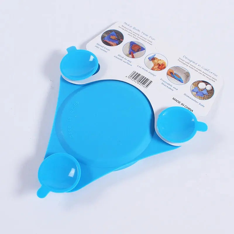 Suction Cup Slow Feed Pet Bowl