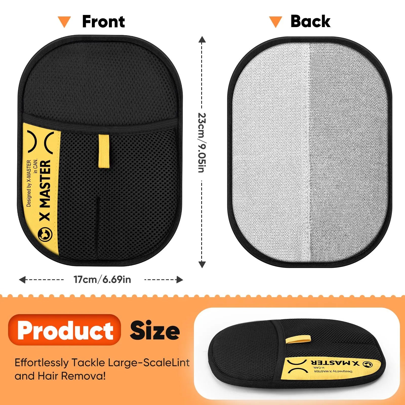 Reusable Electrostatic Pet Hair Removal Gloves for Efficient Cleaning of Furniture, Carpets, and Car Interiors
