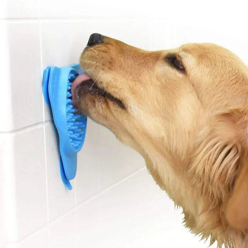 Suction Cup Slow Feed Pet Bowl