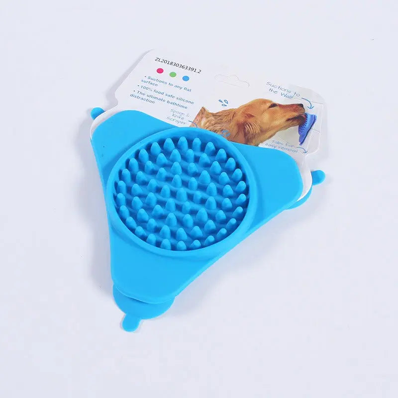 Suction Cup Slow Feed Pet Bowl