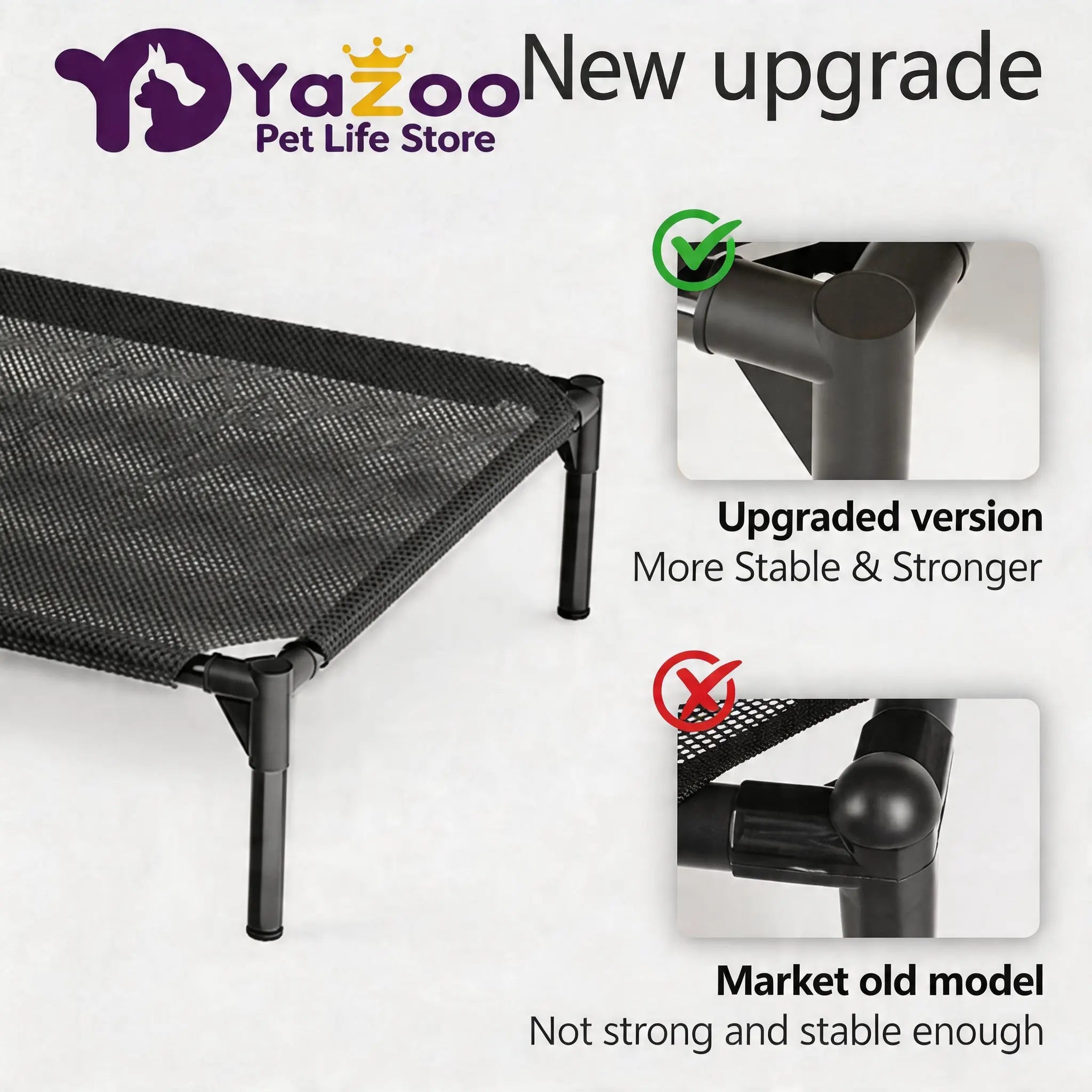 Durable Pet Bed for Indoor and Outdoor Use - Comfortable Design for Dogs, Perfect for Home and House Mats